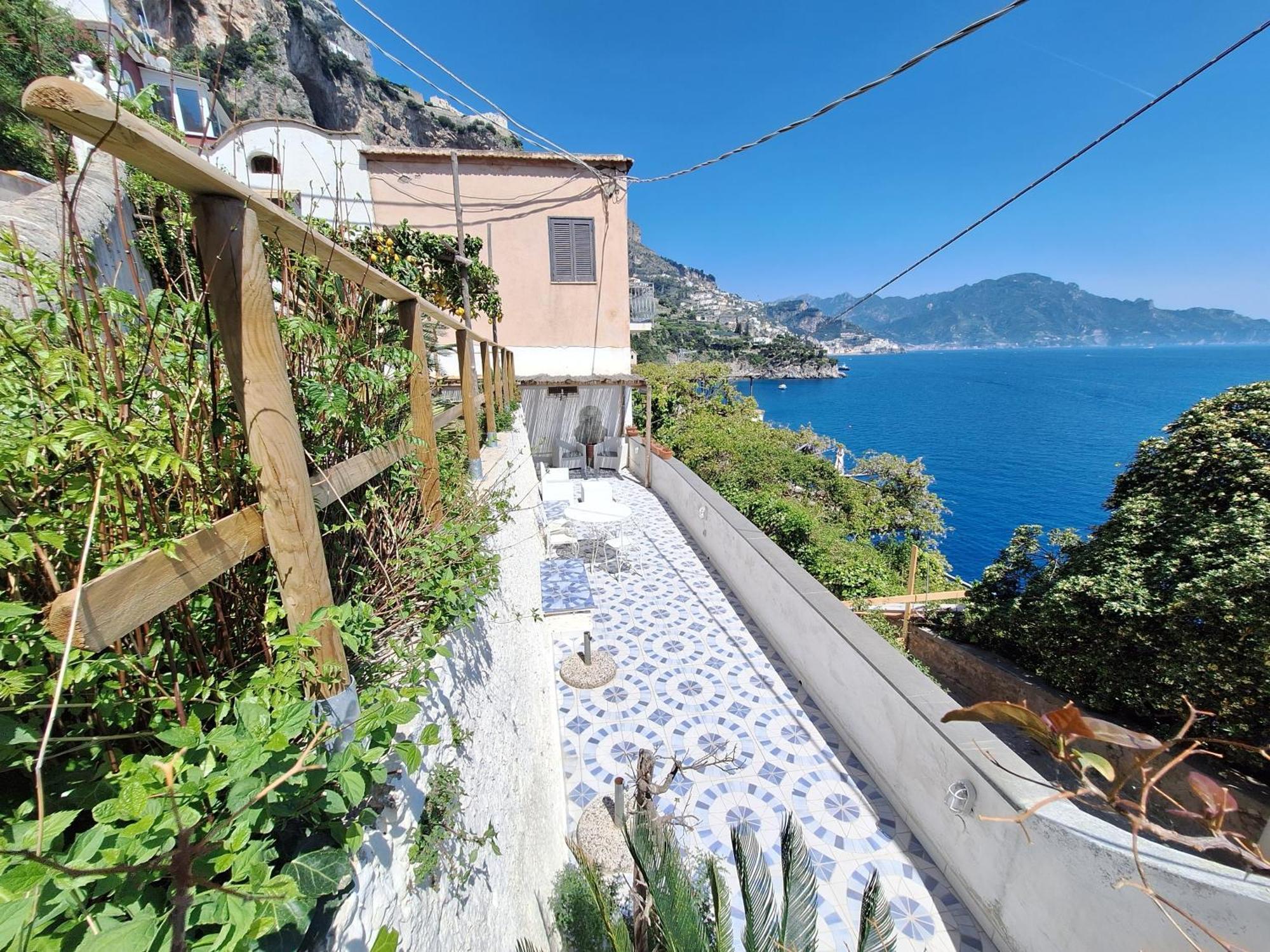 Villa Gianna Amalfi Coast Conca dei Marini Exterior foto